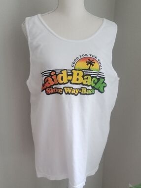 Comfort Colors Laid-Back Surf Beach Vacation Preshrunk Tank Top